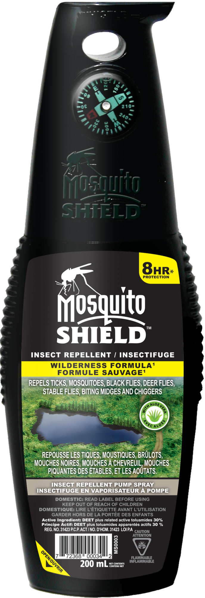 Mosquito Shield Wilderness Formula 30% Deet