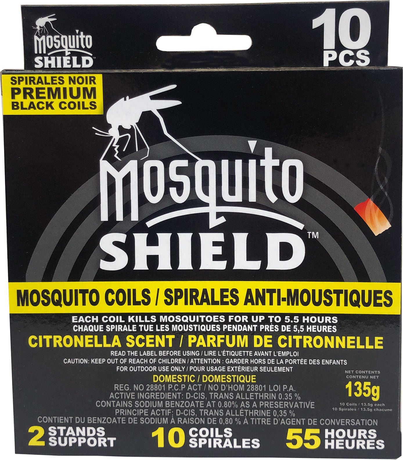 Mosquito Shield Insect Repellent Coils + Citronella