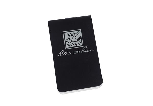 RITR On-The-Go-Notebooks, Black, 6 Pack