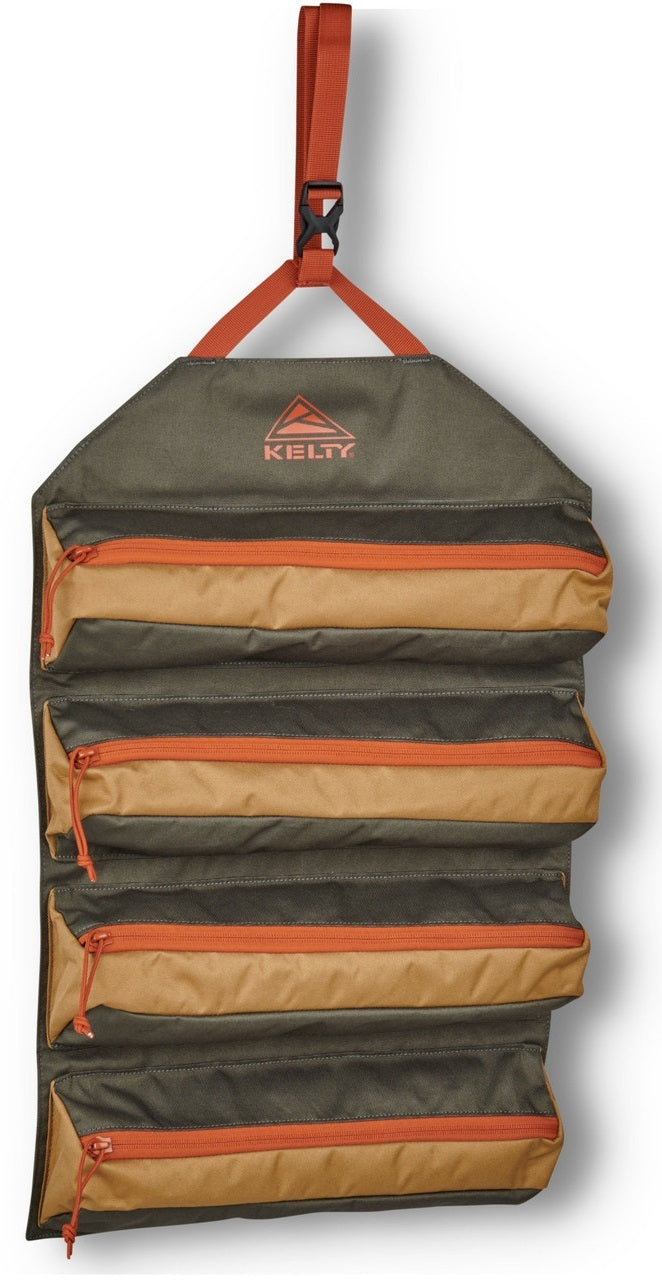 Kelty Chef Roll Kitchen Utensil Holder Beluga/Dull Gold