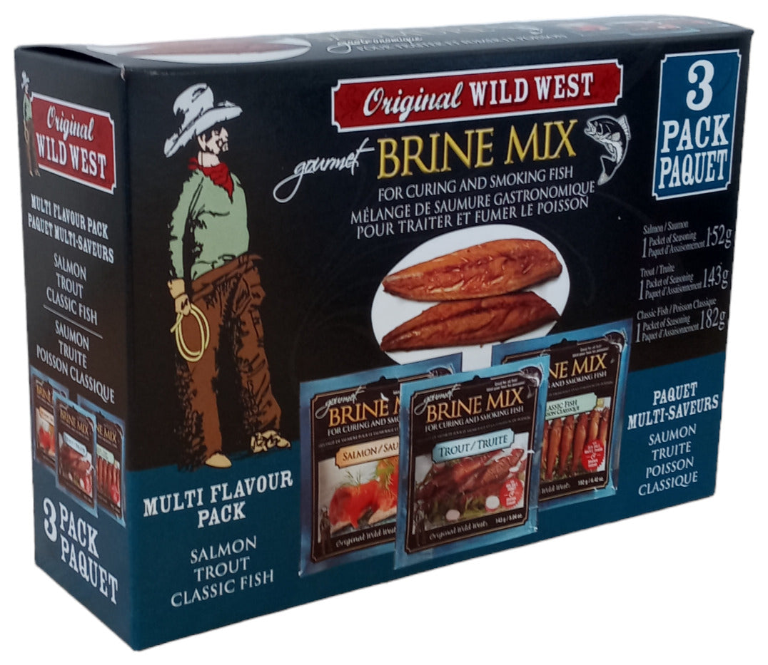 Wild West WW-10400 Multi-Pack Fish Brine Mix