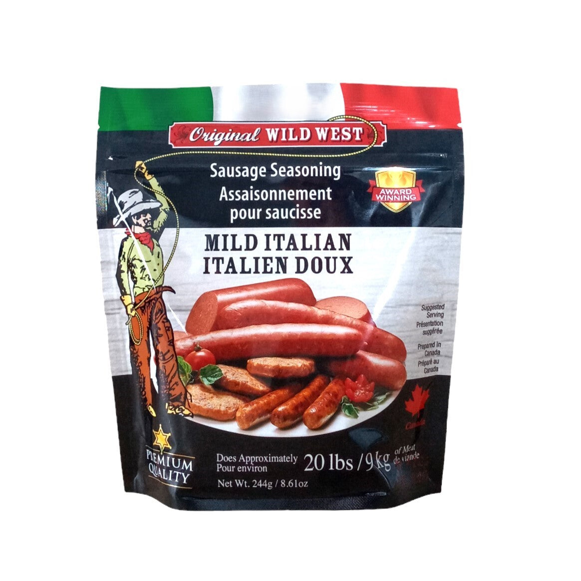 Wild West 30104 Sausage Seasoning Mild Italian