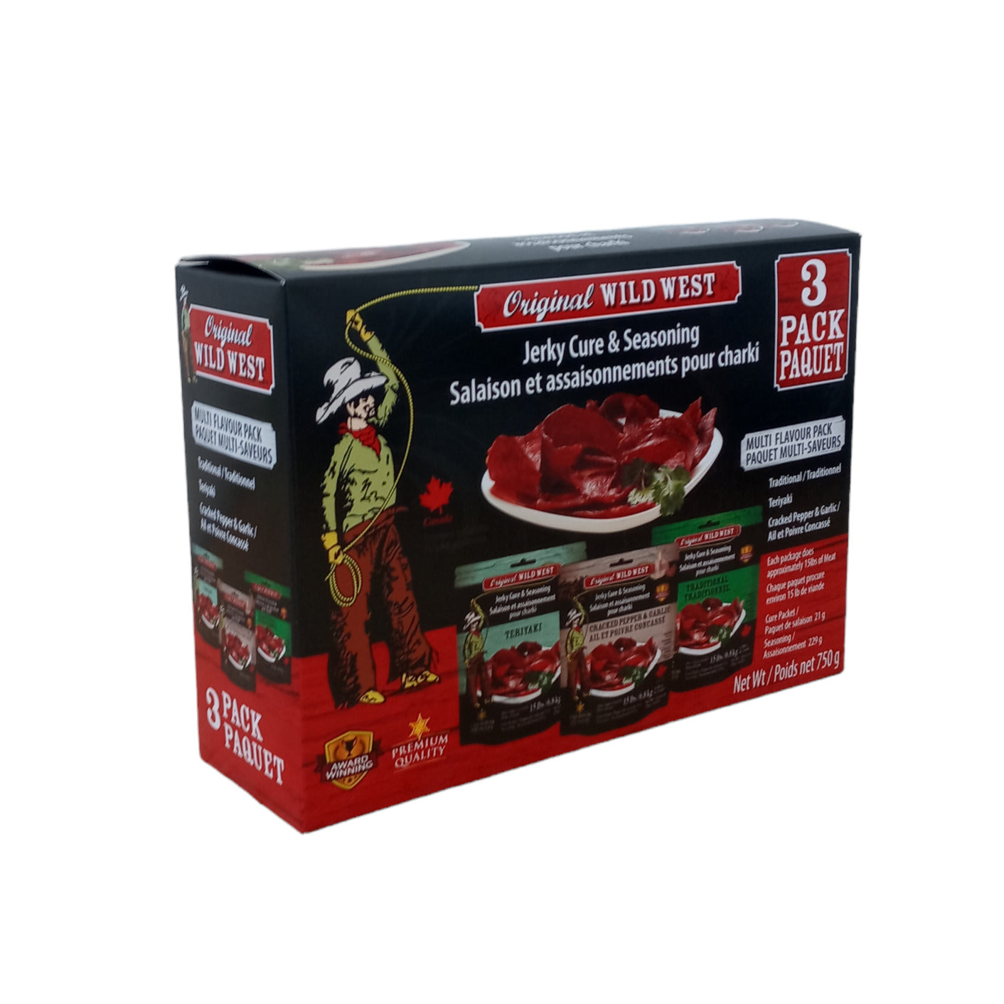 Wild West 60400 Multi-Pack Jerky