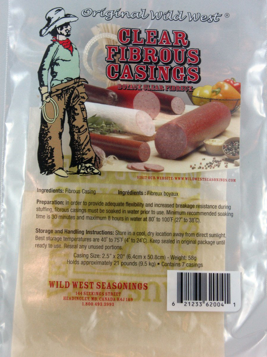 Wild West 62004 Fibrous Casings (58G)