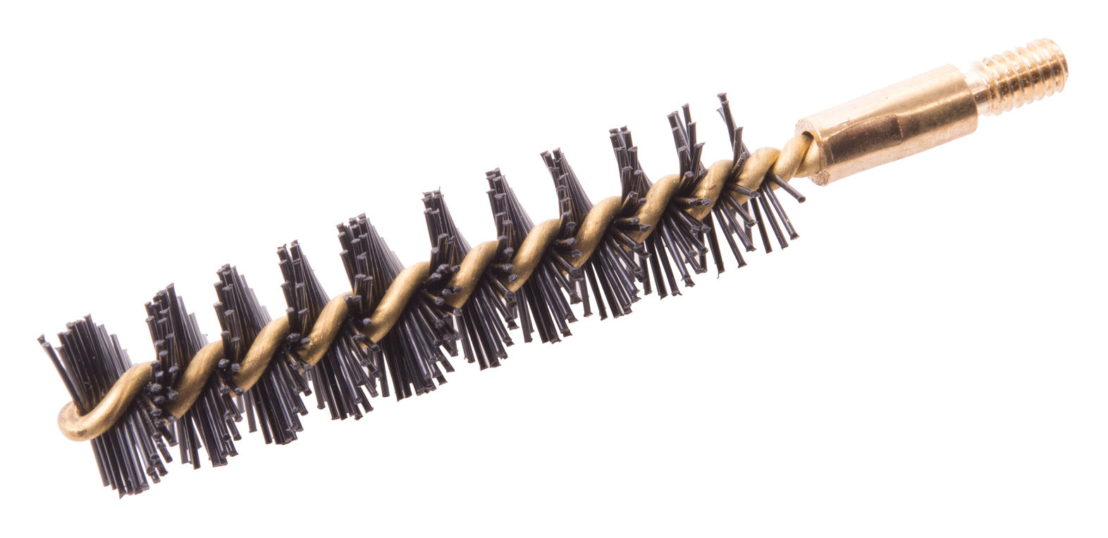 Allen Breakthrough Clean Technologies Nylon Bristle Bore Brush, 40 Caliber & 10mm, Brass Core
