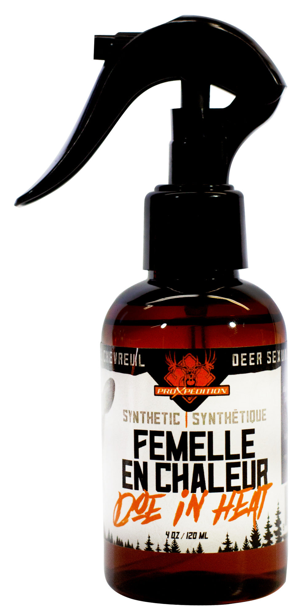 ProXpedition DE-S4F Synthetic Deer Lure, Doe In Heat, 120ml Pump Spray Bottle