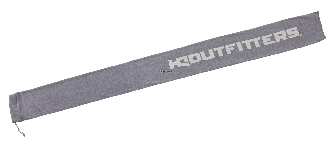 HQ Outfitters HQGSDG Gun Sock w Silicon  Moisture Wicking treatment, 5" wide, 52" long, Dark Gray