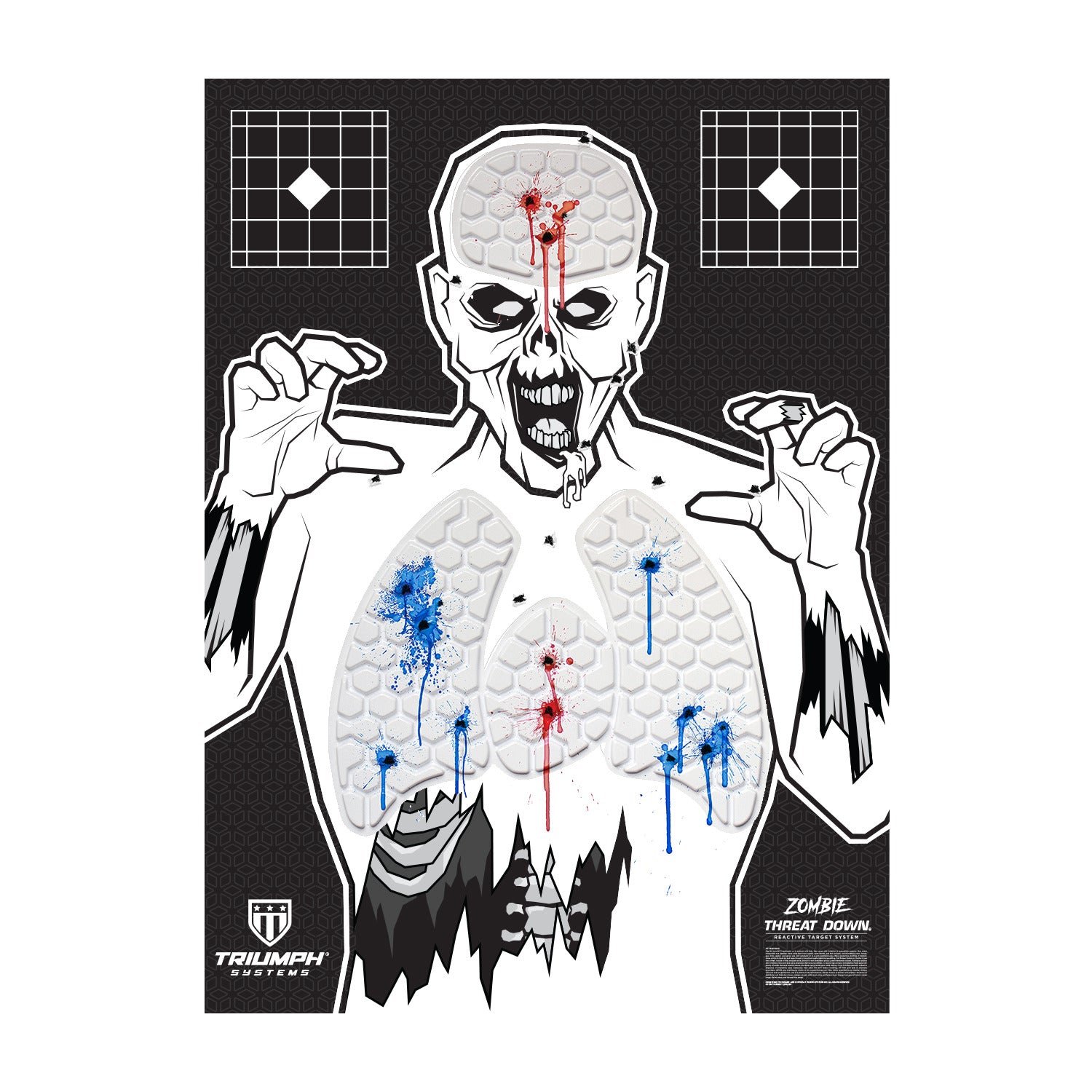 Triumph 0315-13-001 Folded Threat Down Zombie