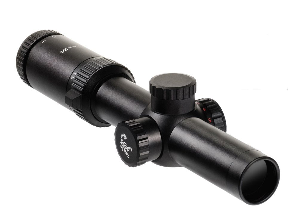 Scorpion Optics VN 14x24 IR Vision 14x24 IR 30mm Scope with Rings