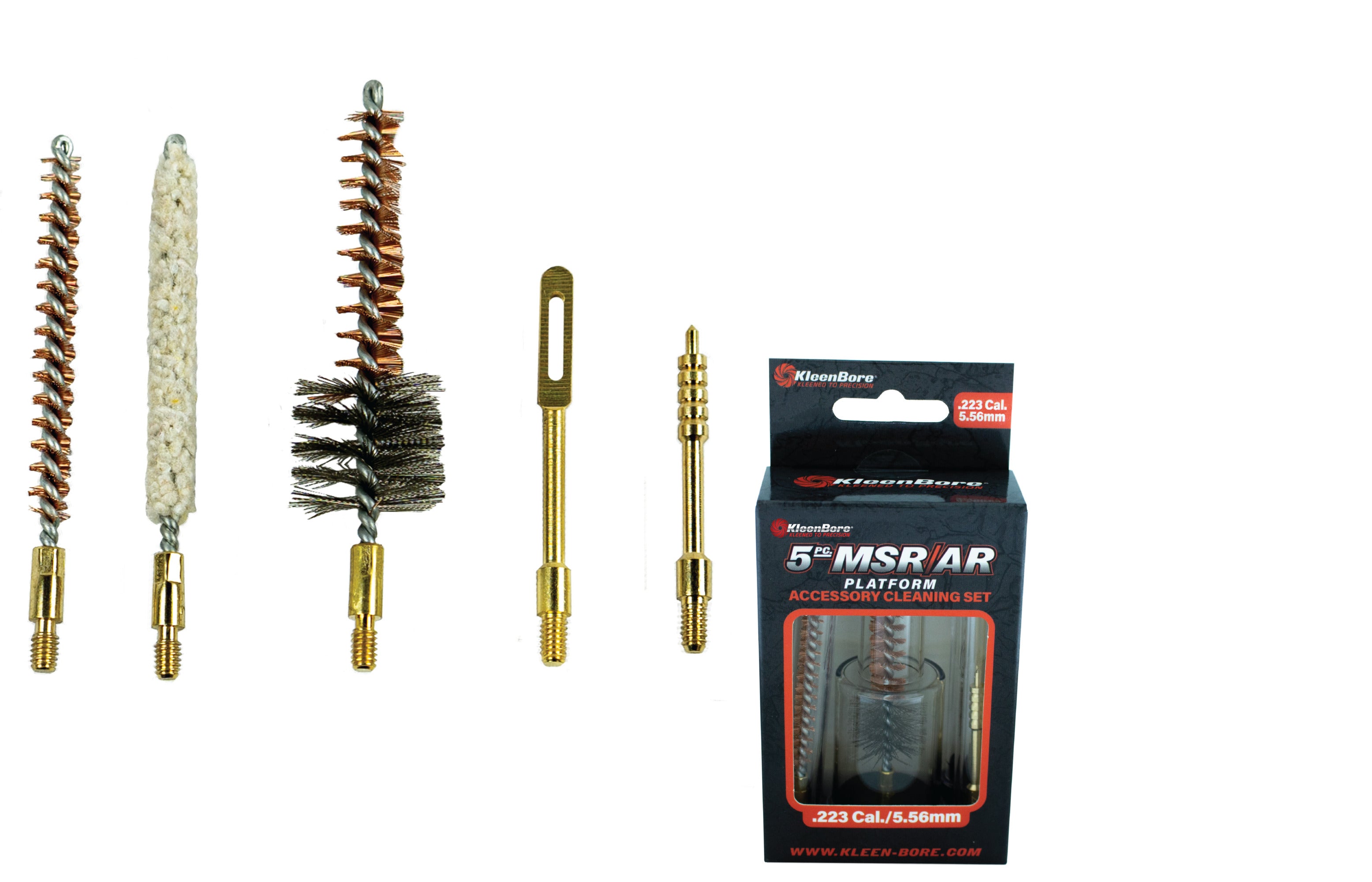 KleenBore 5pc. MSR/AR Platform Accessory Cleaning