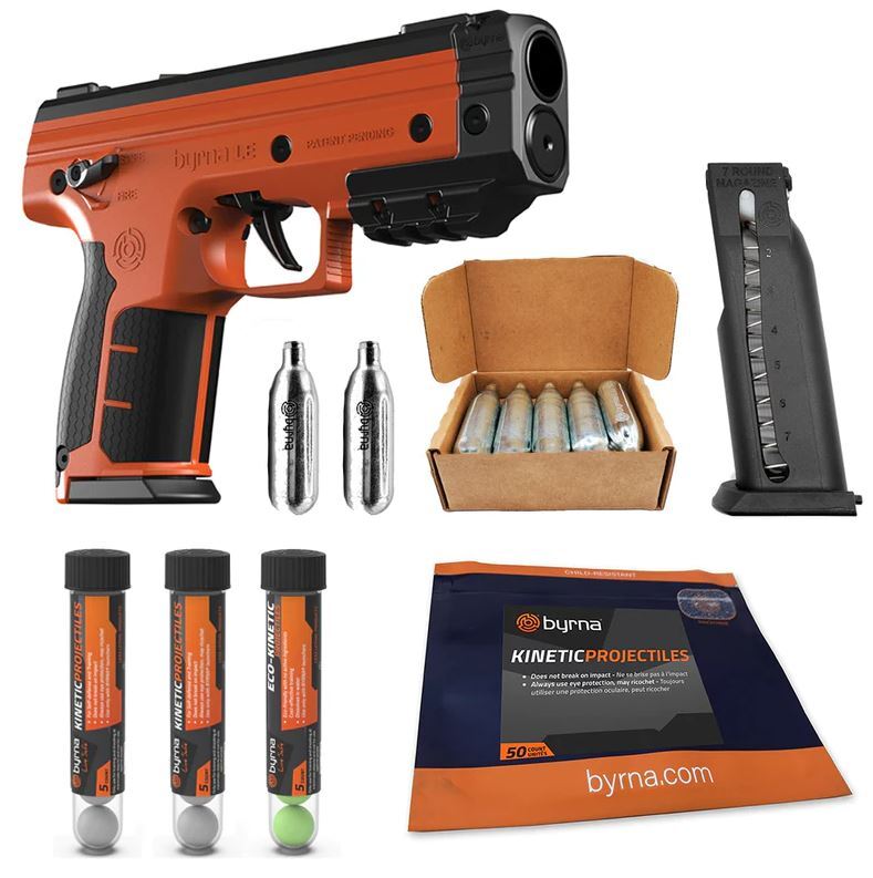 Byrna LE Kinetic Bundle, Orange