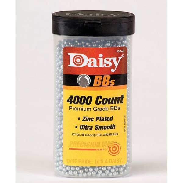 Daisy PrecisionMax .177 Caliber BBs – 4,000 Count Bottle