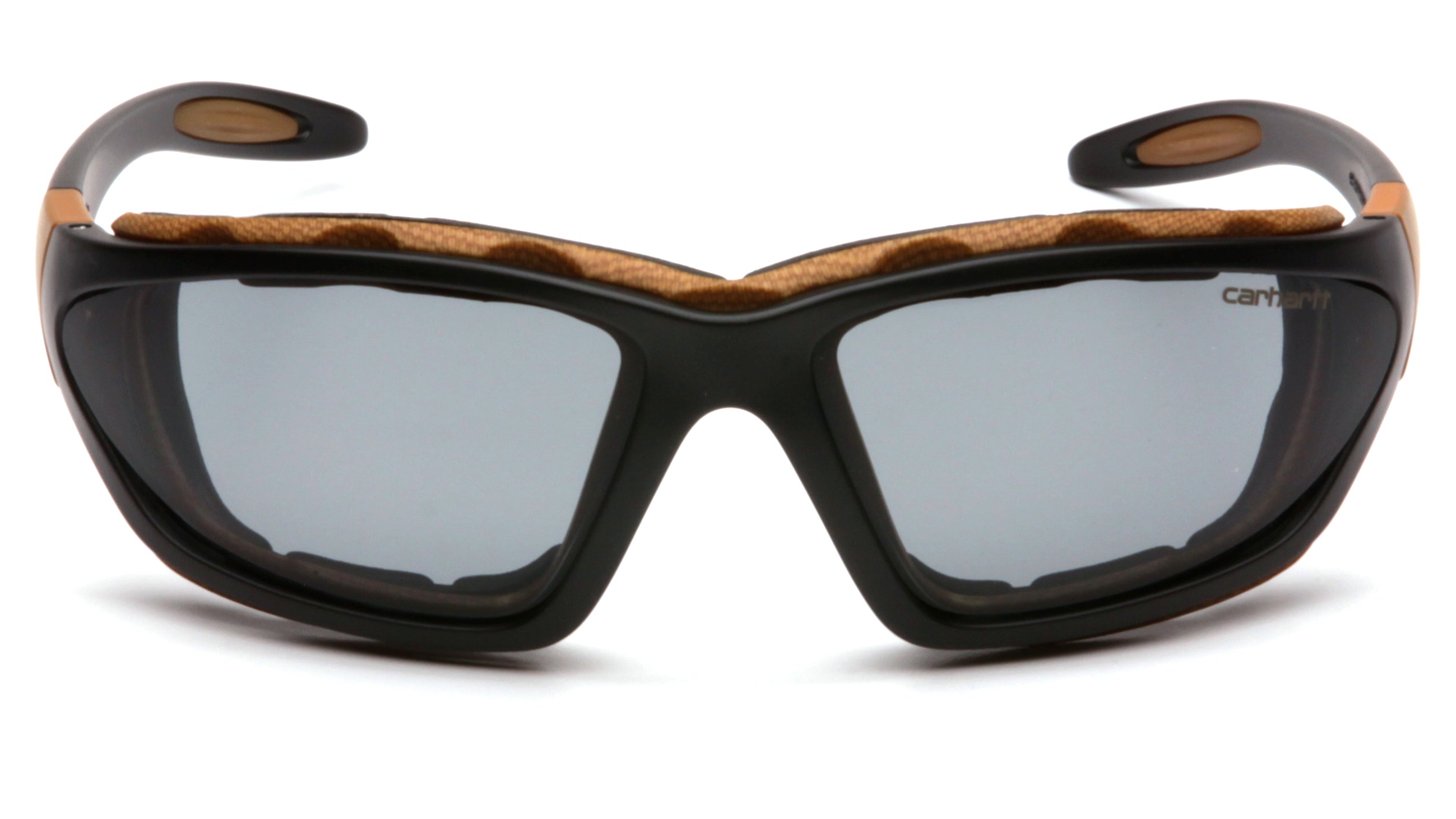 Carhartt CHB420DTP Carthage, Full Frame Foam Padded Safety Glasses, Gray