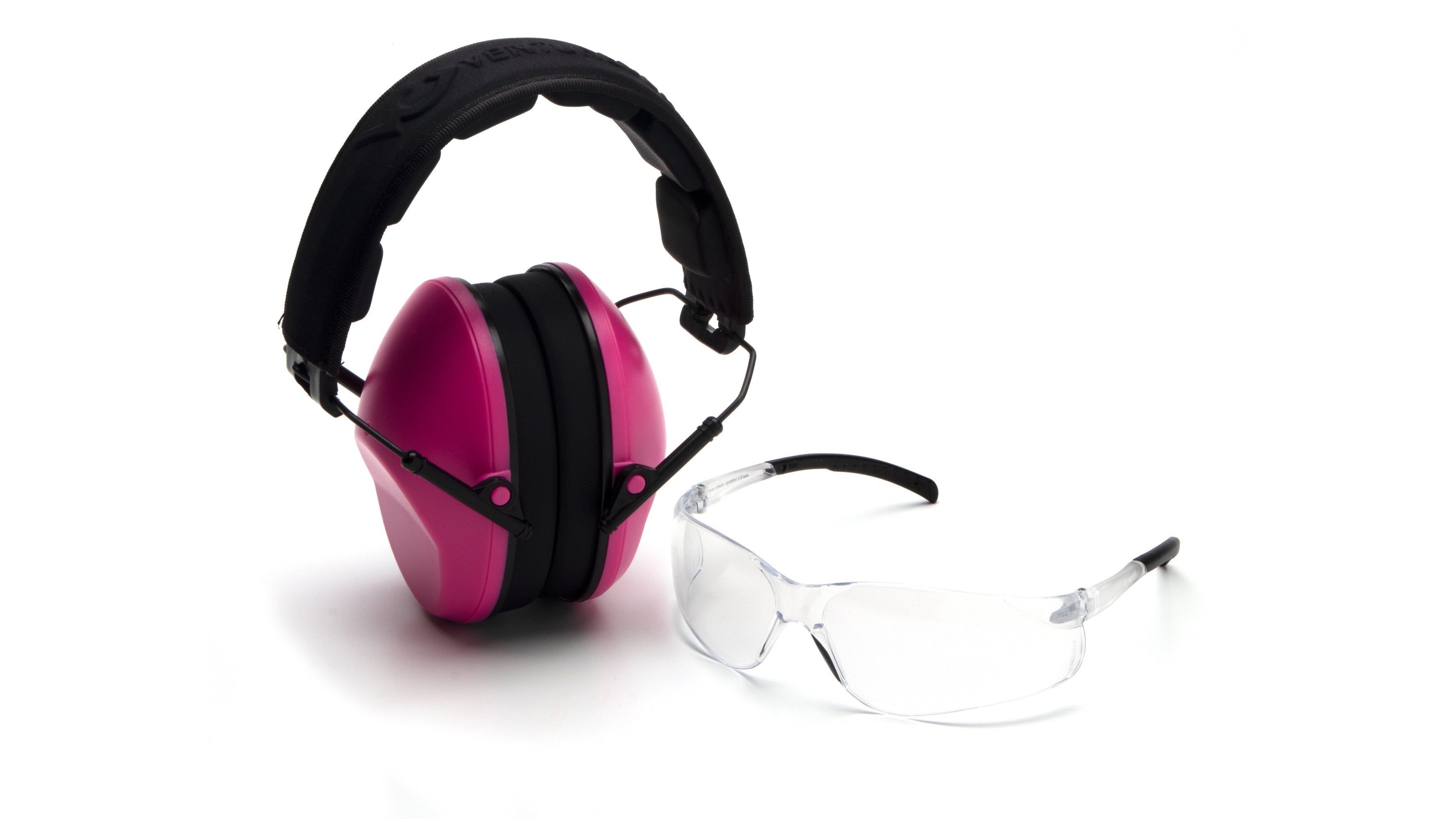 Venture Gear VGCOMBO Kit NRR Low Profile Combo Kit, NRR 24dB, Pink