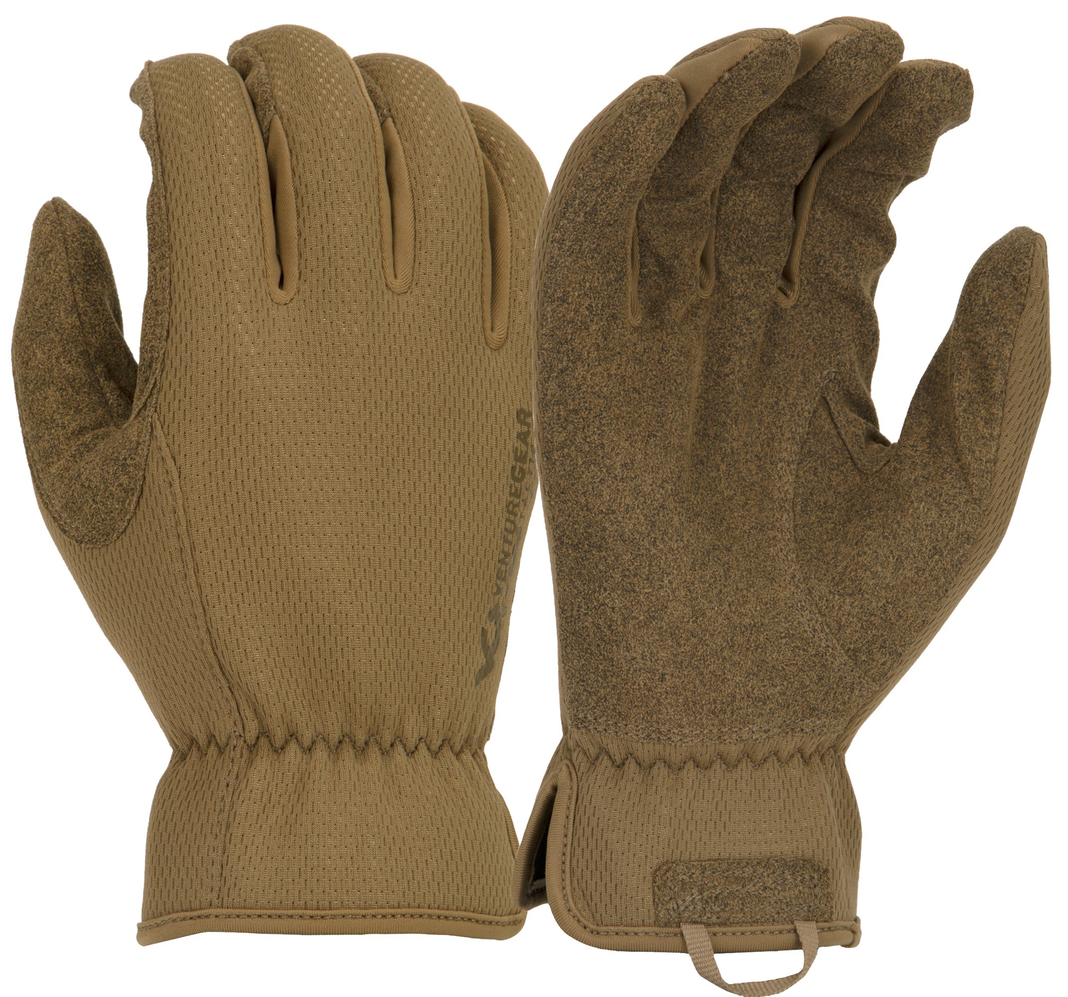 Venture Gear Tactical VGTG20TL Medium Duty Operator Glove, Tan, Large