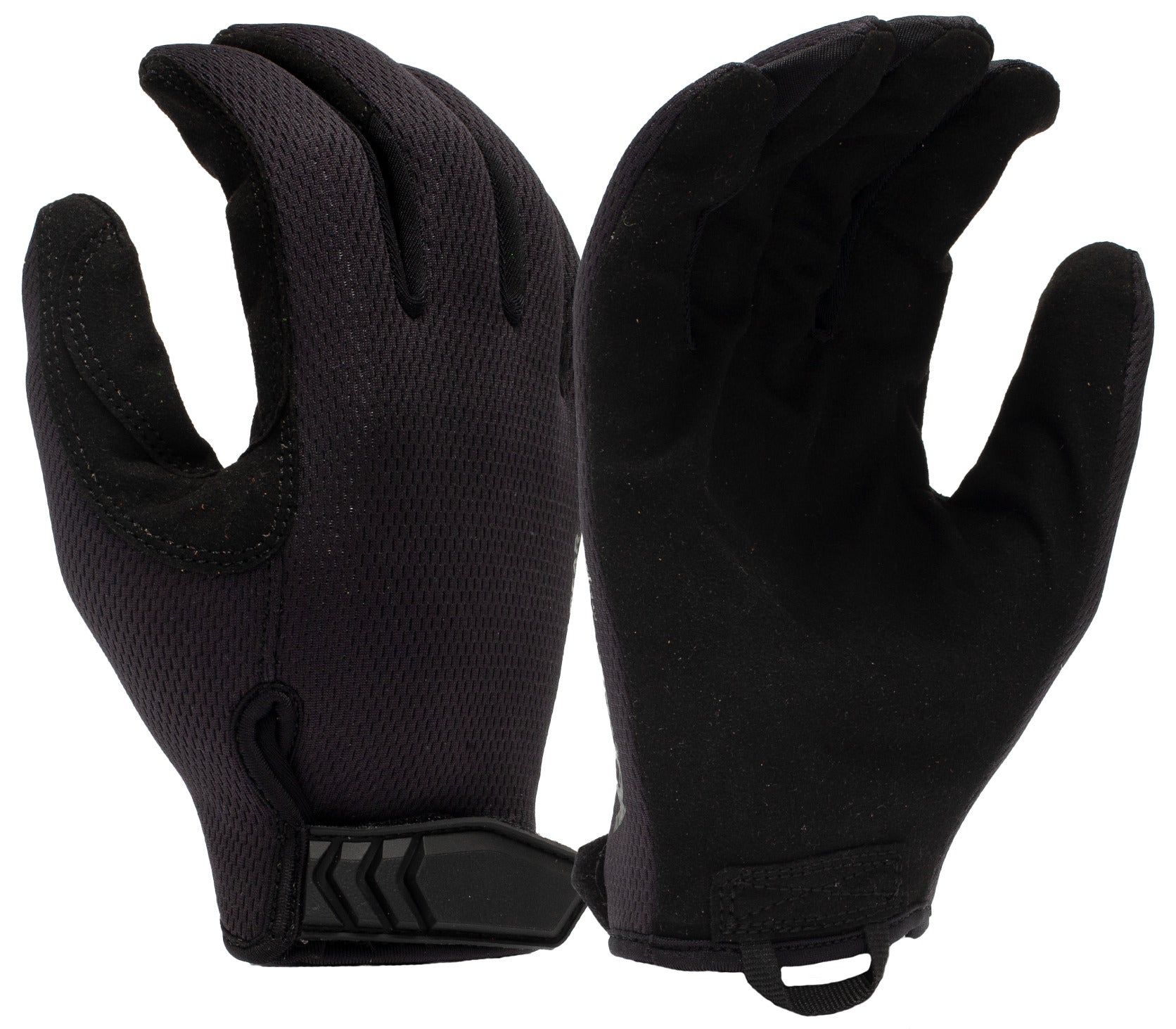 Venture Gear Tactical VGTG30BL Medium Duty Adjustable Operator Glove, Black, Large