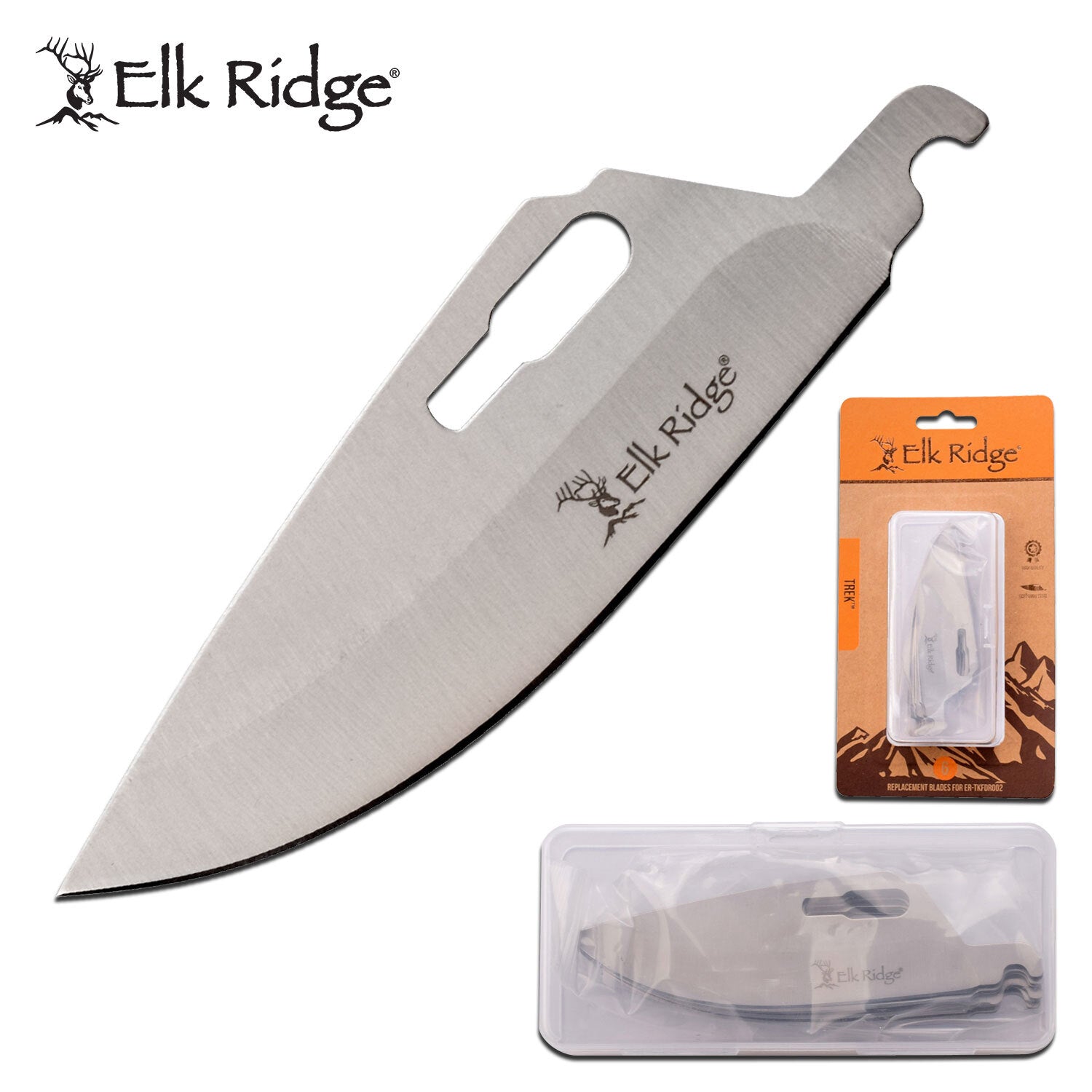 Elk Ridge ER-TKFDR002B6 Trek Replacement Blades