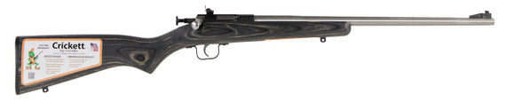 Crickett Gen 2 .22 LR Rifle – Black Laminate, Stainless