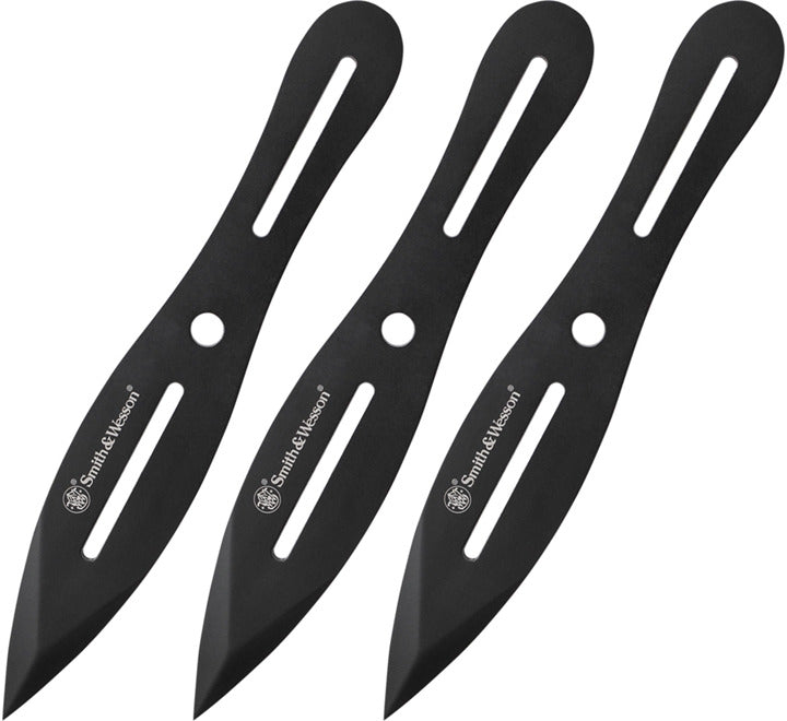 Smith & Wesson Throwing Knives with Sheath - 8" - 3 Piece