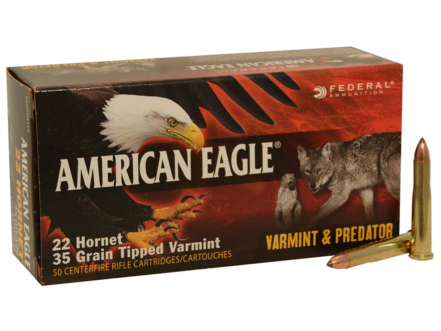 Federal AE22H35TVP American Eagle 22 Hornet 35 GR Varmint-High Falls Outfitters