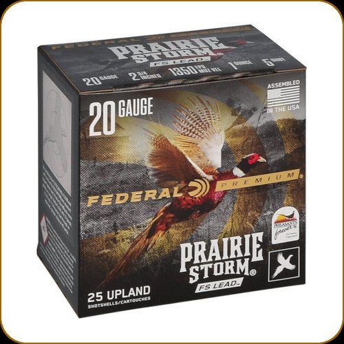 Federal Prairie Storm 20GA 2-3/4" 1 Oz #5 Fs Lead