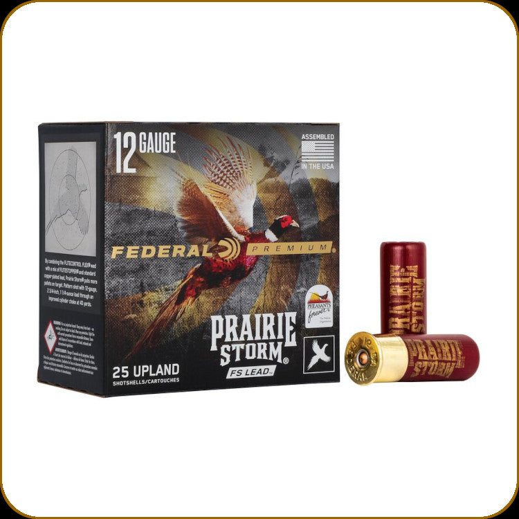 Federal Prairie Storm 12GA 2-3/4" 1-1/4 Oz #6 Fs Lead