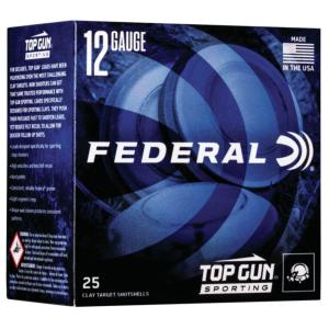 Federal Top Gun Sporting 12GA 2-3/4" 1 Oz #7.5 1250FPS By The Case