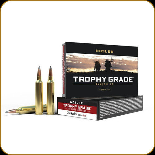 Nosler Trophy Grade 26 150gr AccuBond Long Range Ammunition