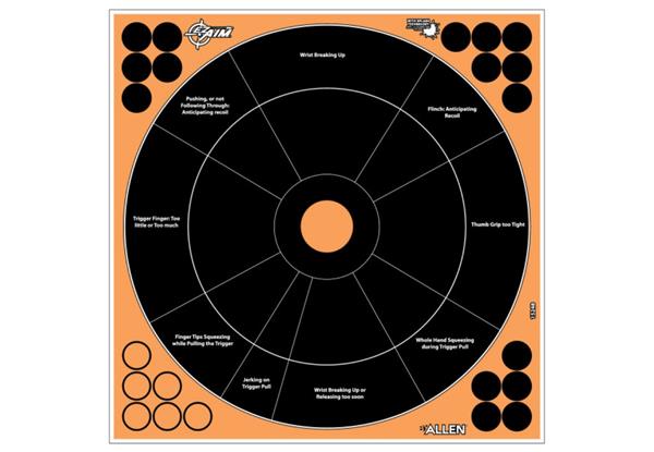 Allen EZ-Aim Adhesive Splash Trainer Target