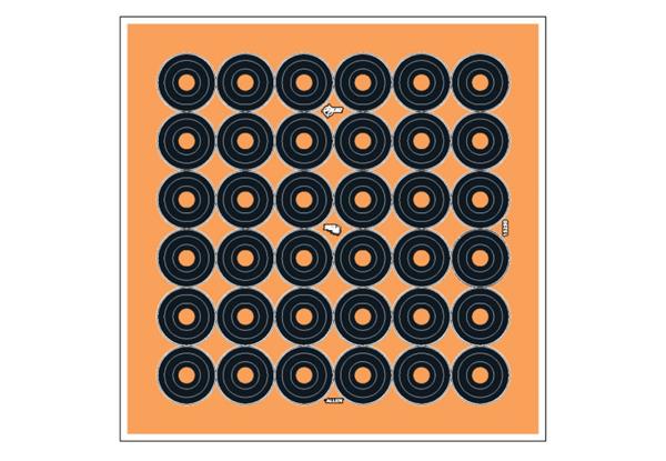 Allen EZ-Aim 1" Adhesive Splash Bull's-Eye Target