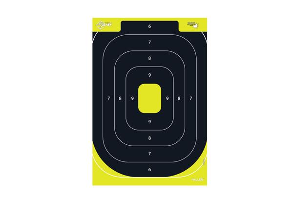 Allen EZ-Aim Non-Adhesive Splash IPSC Sihouette Target