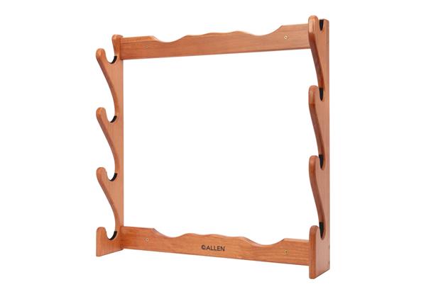 Allen 4-Gun Wooden Firearm Rack