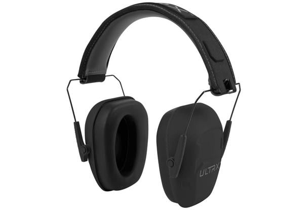 ALLEN ULTRX SHIELD PASSIVE EARMUFF, MIDNIGHT GREY