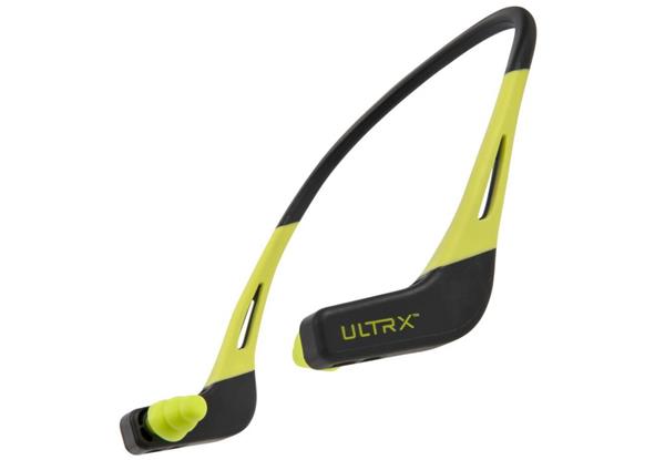 ALLEN ULTRX WAVE BANDED EAR PLUGS, GREY AND YELLOW