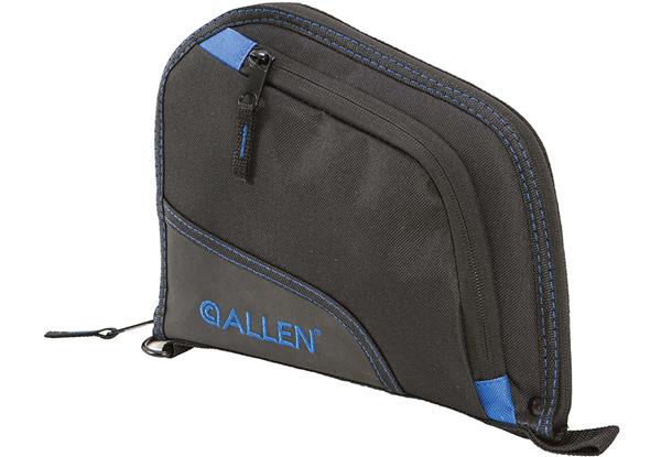 Allen Auto-Fit Handgun Case 9" Black & Blue