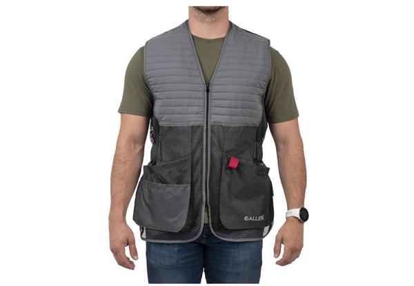 Allen Competitor Grey Shooting Vest Ambi Size XL/XXL