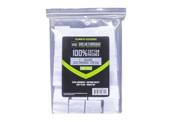 Allen BCT Square Cotton Patches 1-½" x 1-½" 600 Pack