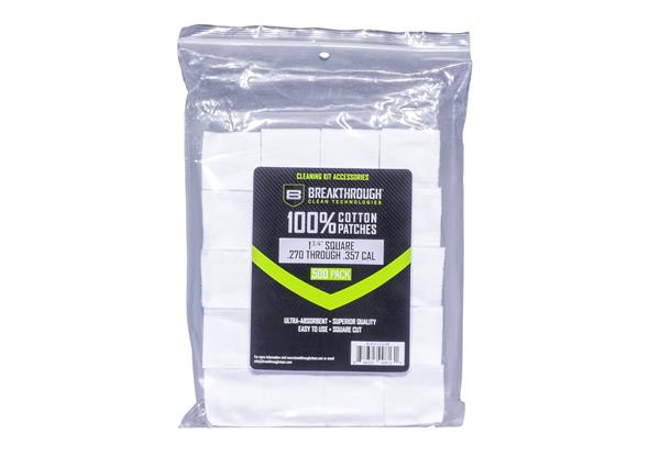 Allen BCT Square Cotton Patches 1-¾" x 1-¾" 500 Pack