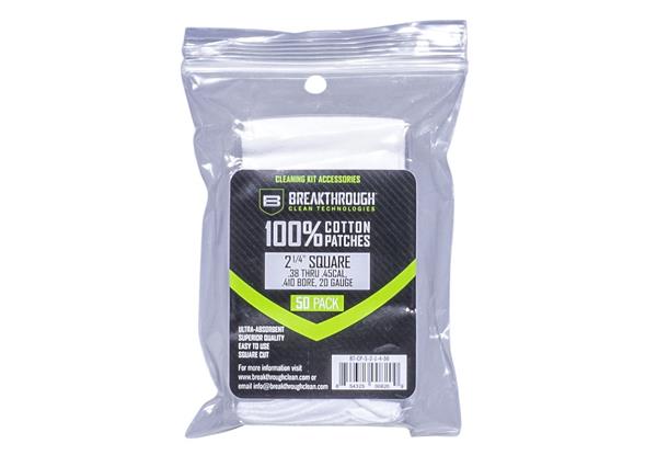 Allen BCT Square Cotton Patches 2-¼"" x 2-¼" 50 Pack