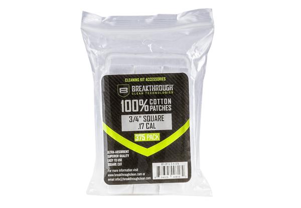 Allen BCT Square Cotton Patches ¾" x ¾" 375 Pack