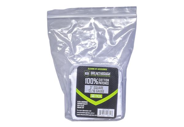 Allen BCT Square Cotton Patches 3" x 3" 50 Pack
