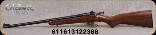 Crickett Gen 2 Left-Hand .22 LR Rifle – Walnut, Blued
