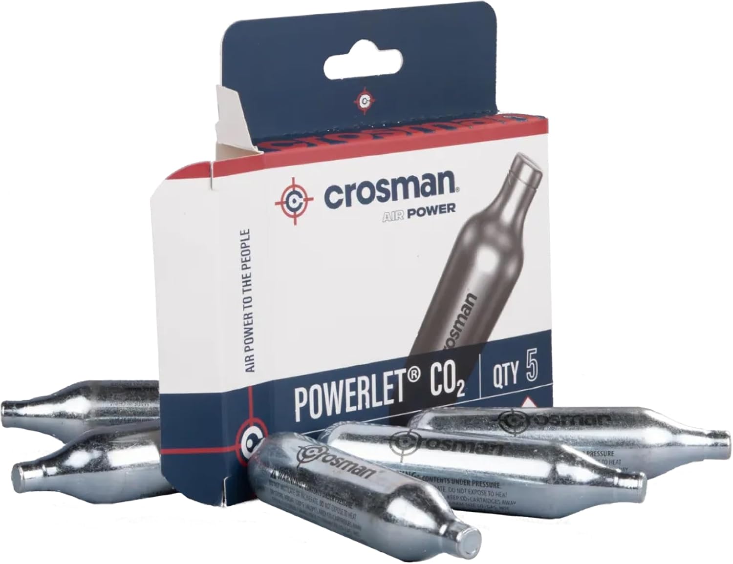 Crosman 12g Powerlet CO2 Cartridges