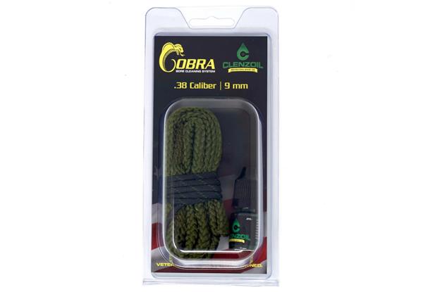 Clenzoil Cobra Bore Cleaning System - Rifle/Pistol - 38 Caliber / 9 mm