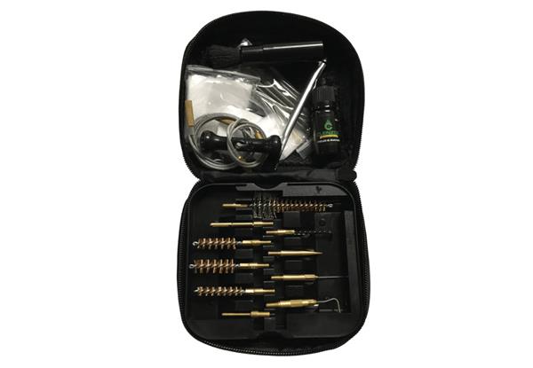 Clenzoil Multi-Caliber Tactical Rifle & Pistol Cleaning Kit - Black