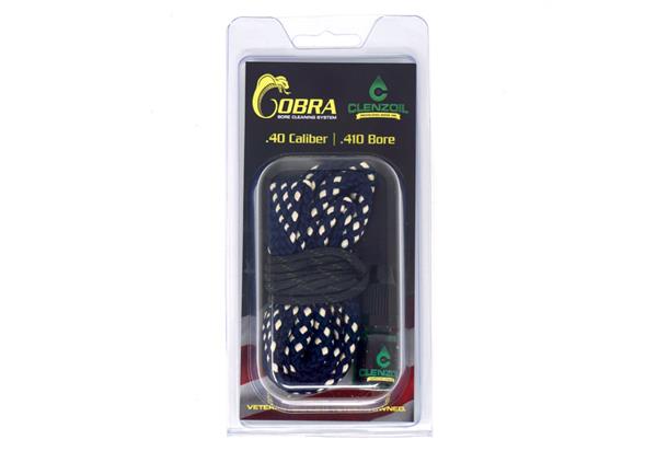 Clenzoil Cobra Bore Cleaning System - Rifle/Pistol - 40 Caliber / 10 mm