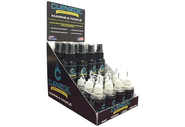 Clenzoil Marine & Tackle Two - Step Retail Display - 24 Pieces