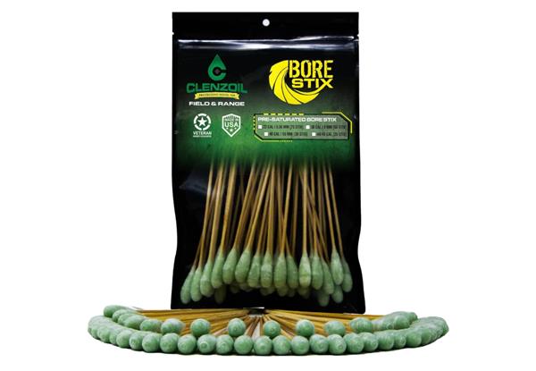 Clenzoil Bore Stix - CLP-Infused - 38 Cal / 9 mm - 50 Stix
