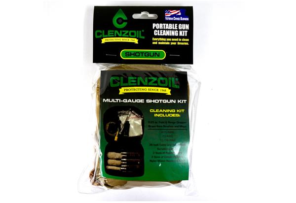 Clenzoil Multi-Gauge Shotgun Cleaning Kit - Tan