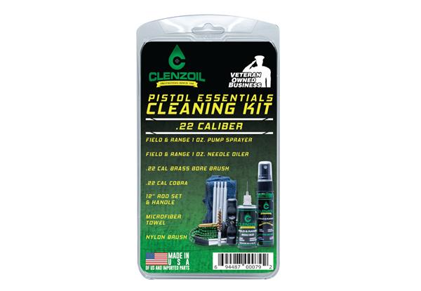 Clenzoil Pistol Essentials Cleaning Kit - .22 Caliber